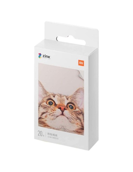 PAPEL FOTOGRAFICO XIAOMI MI PORTABLE PHOTO PRINTER PAPER 5 X 7.6 20HOJAS