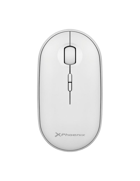 RATON PHOENIX REBBLE SILENT 1600DPI WIRELESS BLUETOOTH RECARGABLE WHITE