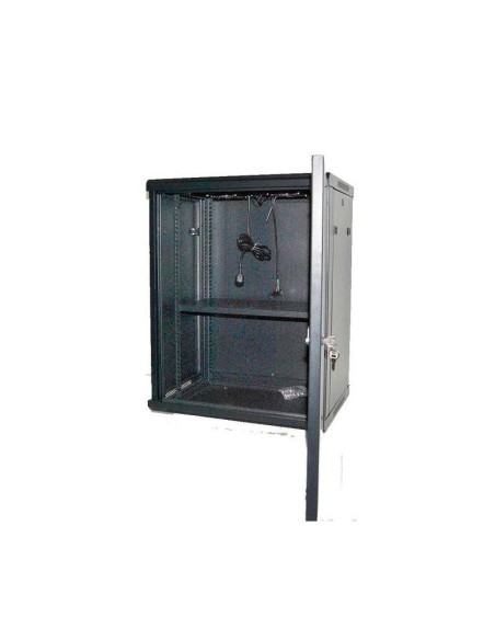 ARMARIO RACK POWERGREEN 15U 60X45 TERMOSTATO + VENTILADORES + 1 BANDEJA