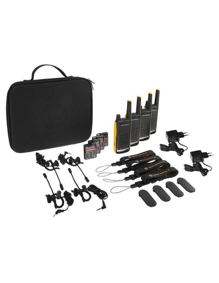 WALKIE TALKIE MOTOROLA T82 EXTREM QUAD PACK 4UD