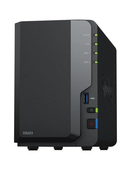 UNIDAD NAS SYNOLOGY 2 HDD/SSD DISKTATION CPU 1.7GHZ 4 NUCLEOS