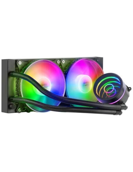 REFRIGERACION LIQUIDA CPU MARS GAMING ARGB 240MM BLACK