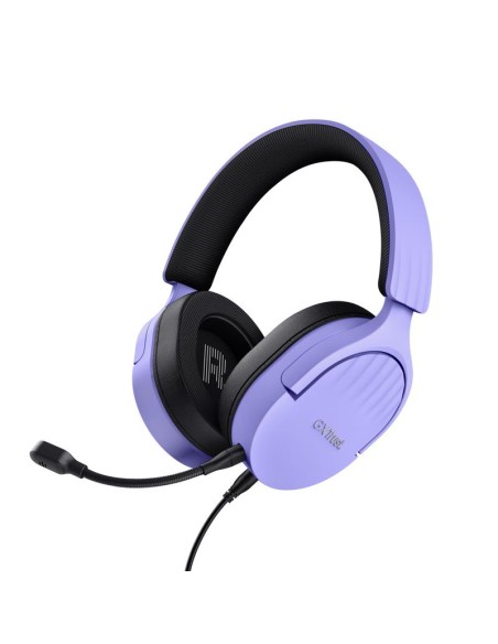 AURICULARES + MICROFONO TRUST GAMING GXT 489P FAYZO HEADSET MULTI PURPLE