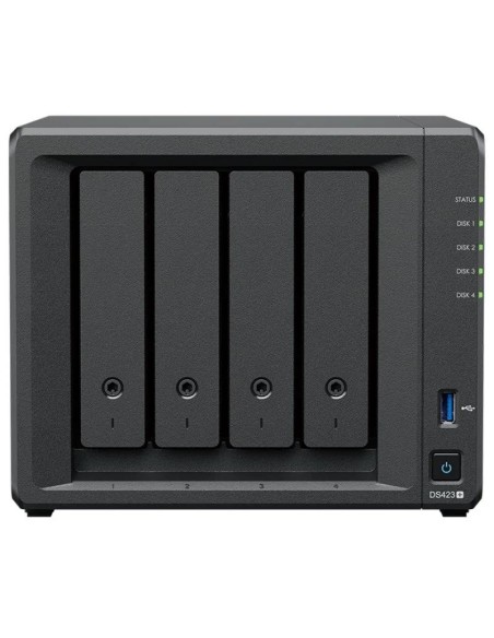 UNIDAD NAS SYNOLOGY 4 HDD/SSD DISKTATION CPU 2GHZ 2GB BLACK