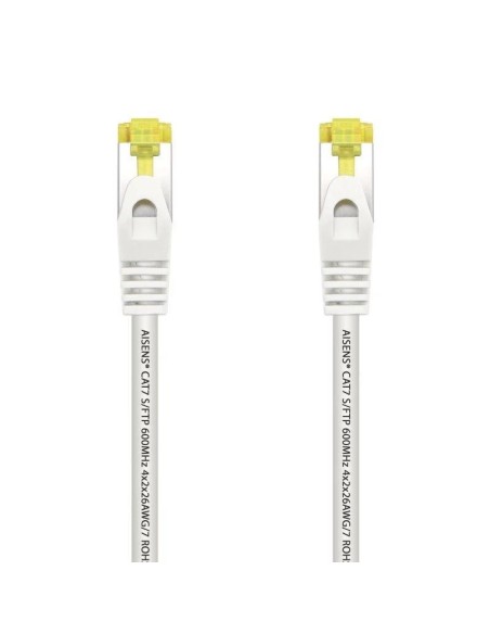 CABLE DE RED CAT.7 S/FTP 0.5M AISENS WHITE