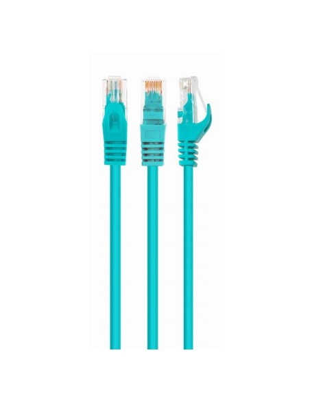 CABLE DE RED CAT.6 UTP 1M GEMBIRD GREEN