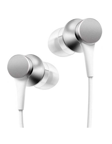 AURICULARES + MICROFONO XIAOMI MI IN EAR BASIC JACK 3.5 SILVER