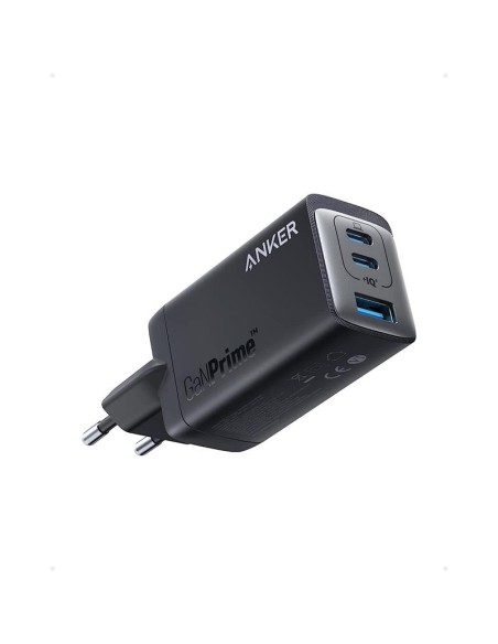 CARGADOR ANKER 735 GANPRIME 65W 2XUSB-C + 1XUSB-A BLACK