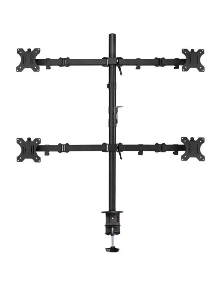 SOPORTE DE MESA TV/MONITOR EWENT EW1514 10-32 4 BRAZOS BLACK