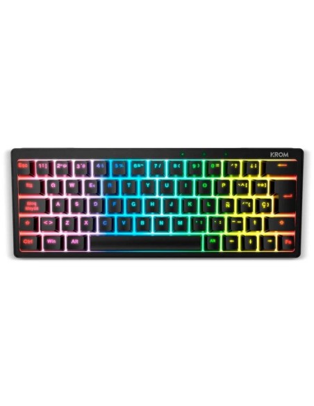 TECLADO GAMING KROM KREATOR MECANICO TKL USB RGB
