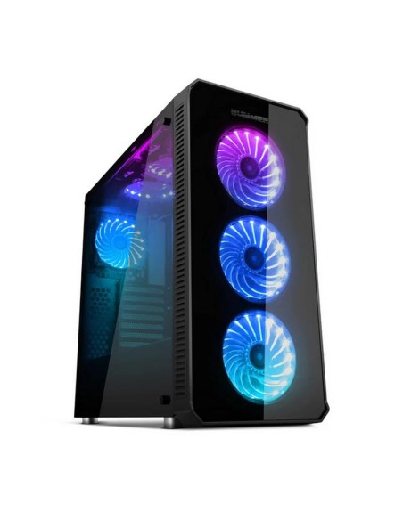 CAJA ORDENADOR GAMING NOX HUMMER TGX ATX RGB BLACK