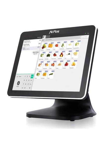 TPV AVPOS K5000 15 ALUMINIO TACTIL I7 10TH/8GB/128GB/WIFI/MULTIMEDIA 3YR