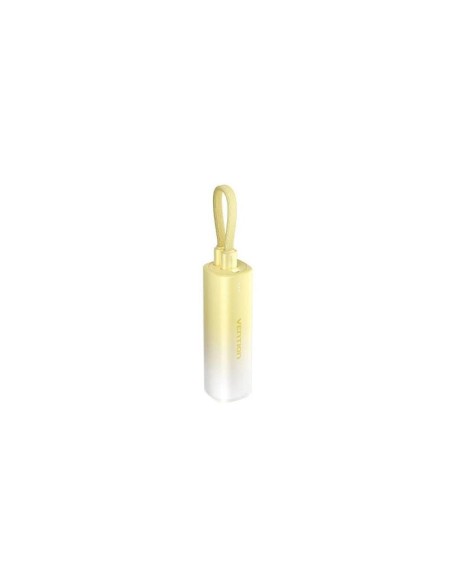 POWERBANK VENTION 5000MAH USB-C + LIGHTNING 20W YELLOW