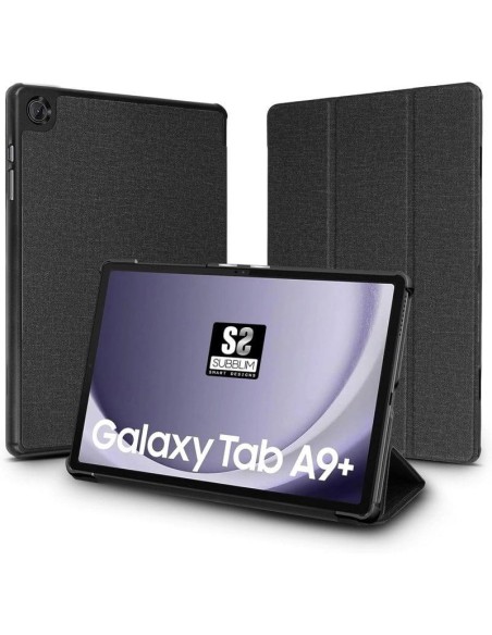 FUNDA SUBBLIM SHOCK CASE PARA SAMSUNG GALAXY TAB A9+ X210 BLACK