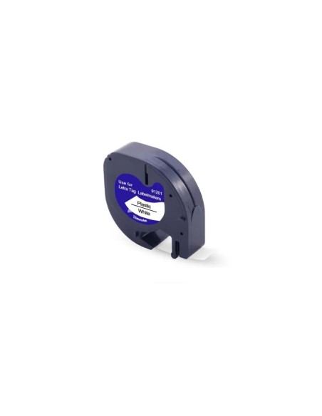 CINTA GENERICA DYMO LETRATAG S0721610/S0721660 12MMX4M