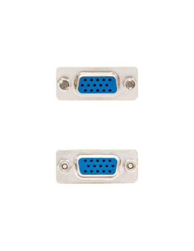 ADAPTADOR NANOCABLE VGA HDB15/H-HDB15/H