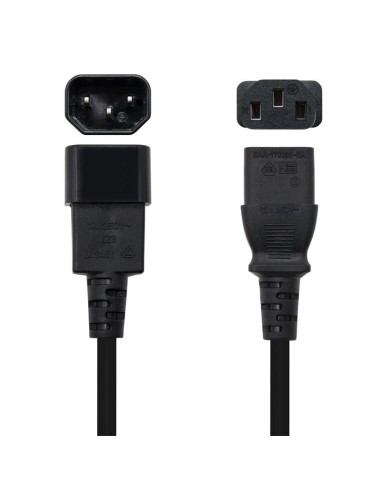 CABLE ALIMENTACION NANOCABLE C13/H-C14/M 1.5M