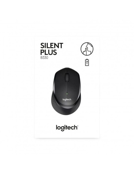 RATON LOGITECH B330 SILENT PLUS WIRELESS BLACK