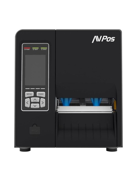 IMPRESORA AVPOS TERMICA INDUSTRIAL ETIQUETAS USB + SERIE + LAN  3YR GAR