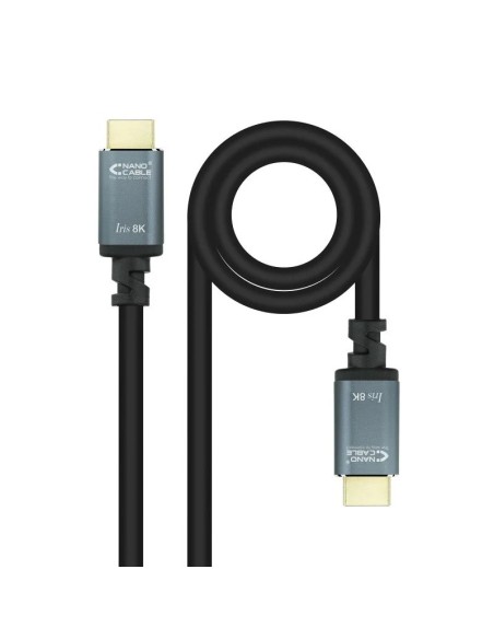 CABLE HDMI 2.1 IRIS 8K AM/AM NANOCABLE 5M BLACK
