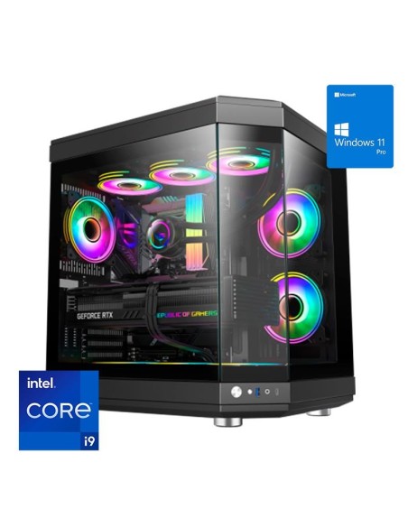 ORDENADOR GAMING HYPE RGB I9 14900K/32 DDR5/2TB NVME/REF.LIQ/850W/W11PRO BLACK