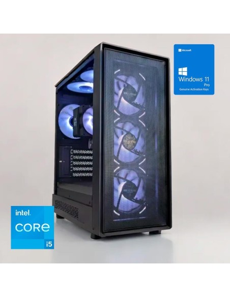 ORDENADOR GAMING STORM RGB I5 12400/8G/SSD500 NVME/600W/W11PRO