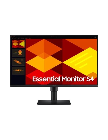 MONITOR SAMSUNG ESSENTIAL S4 27 IPS 100HZ MULTIMEDIA ERGONOMICO DP HDMI BLACK