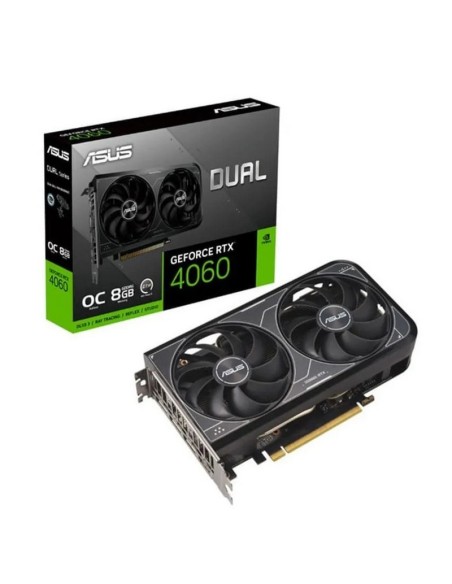 TARJETA DE VIDEO ASUS RTX4060 DUAL OC 8GB DP HDMI GDDR6 PCIE 4.0
