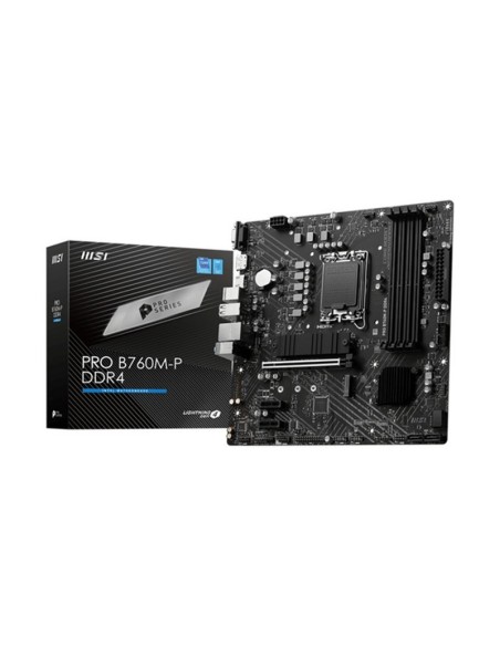 PLACA BASE MSI B760M-P MATX DDR4 VGA + HDMI + DP