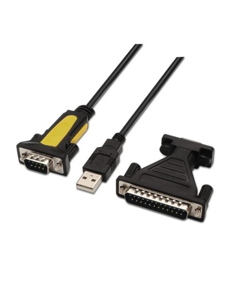 CABLE CONVERSOR AISENS USB - DB9 1.8M BLACK
