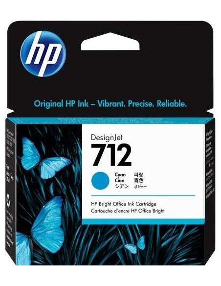 TINTA HP 712 3ED67A CYAN