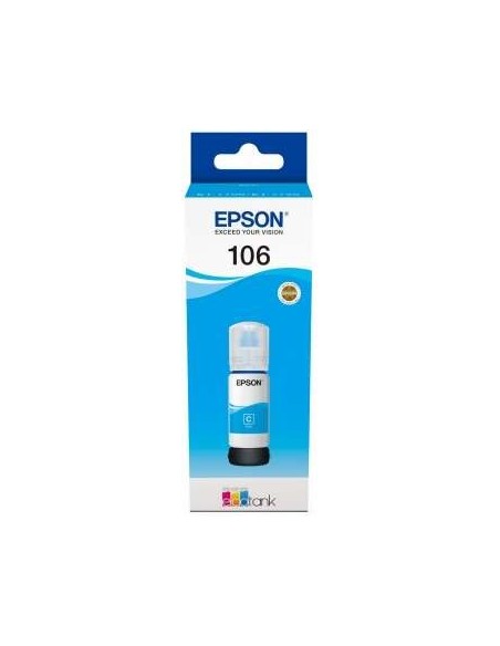 TINTA EPSON 7700/7750 BOTE 106 CYAN ECOTANK BOTTLE C13T00R240