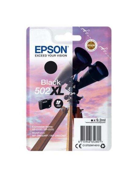 TINTA EPSON C13T02W14010 T02W1 BLACK 502XL