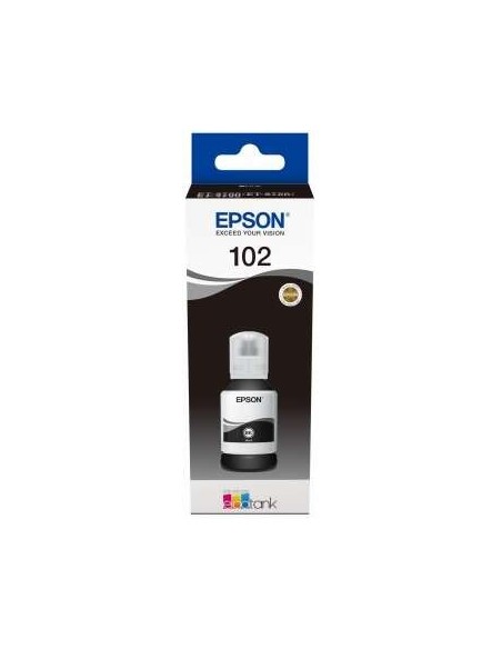 TINTA EPSON 2700/2750/3700/3750/4750 BOTE 102 BLACK ECOTANK BOTTLE (127ML)