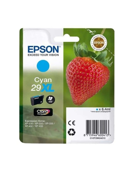 TINTA EPSON C13T29924012 CYAN XL 29XL