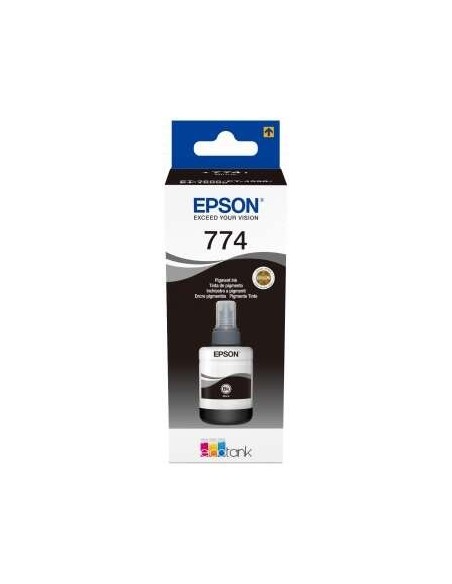 TINTA EPSON C13T774140 BLACK T7741 PIGMENT BOTTLE 1X 140ML