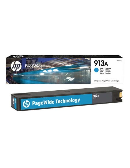 TINTA HP PAGEWIDE 913A CYAN
