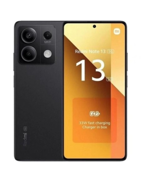 SMARTPHONE XIAOMI REDMI NOTE 13 6.67 FHD+ 8GB/256GB/108MP/NFC/5G BLACK