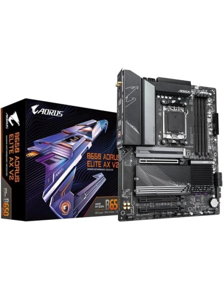 PLACA BASE GIGABYTE GA-B650-AORUS ELITE AX V2 4XDDR5 HDMI + DP ATX