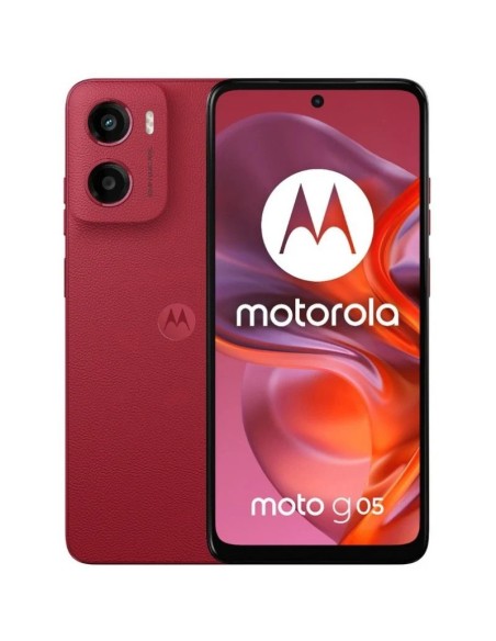 SMARTPHONE MOTOROLA MOTO G05 6.67 4GB/256GB/50MP/4G RED
