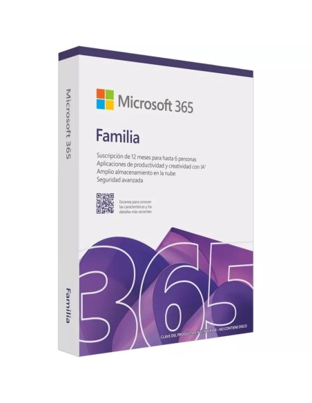 MICROSOFT OFFICE 365 HOME/FAMILY 6 USUARIOS ( LIC. ELECTRONICA )